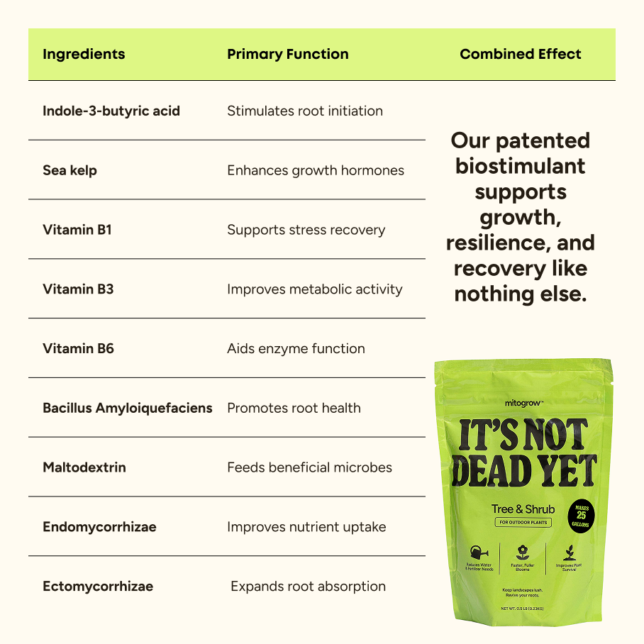 MitoGrow Tree + Shrub Biostimulant