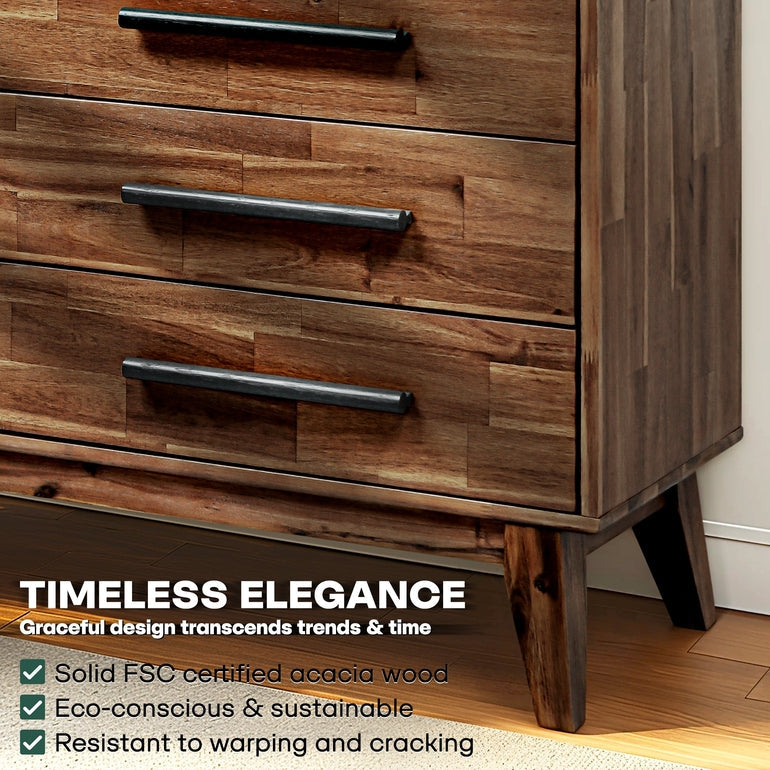 Legacy dresser drawer and wood detail