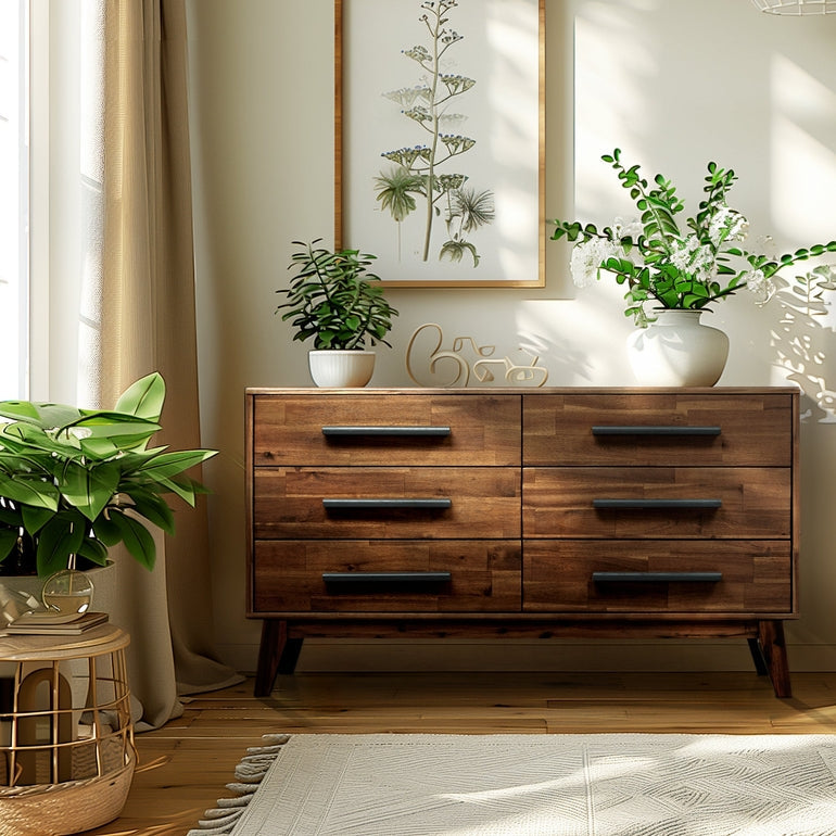 Legacy solid wood dresser room setting