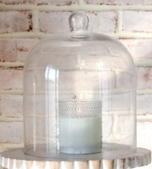 Clear Glass Bell Jar — Small or Large