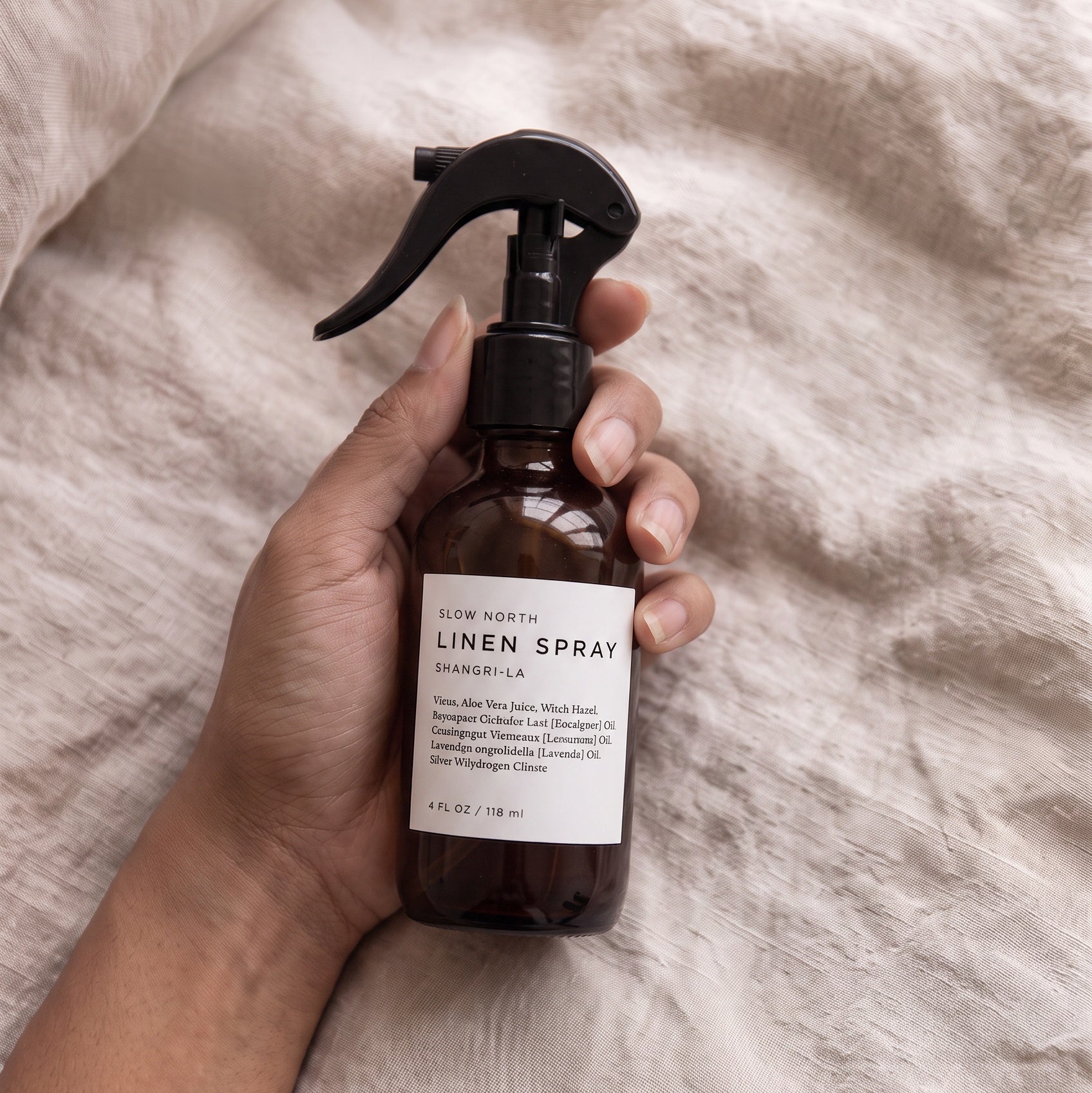 Slow North Shangri-La linen spray