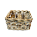 Mini Rattan Square Storage Baskets