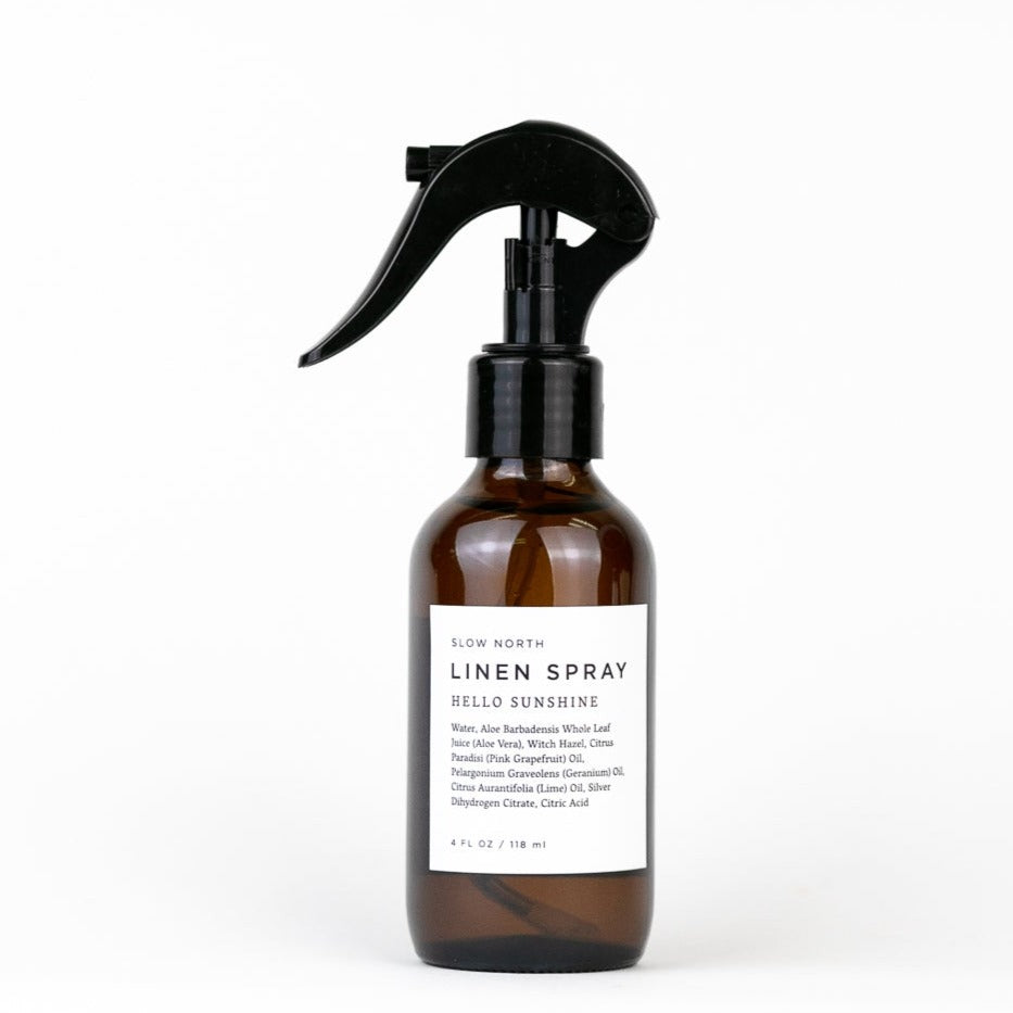 Slow North Hello Sunshine linen spray