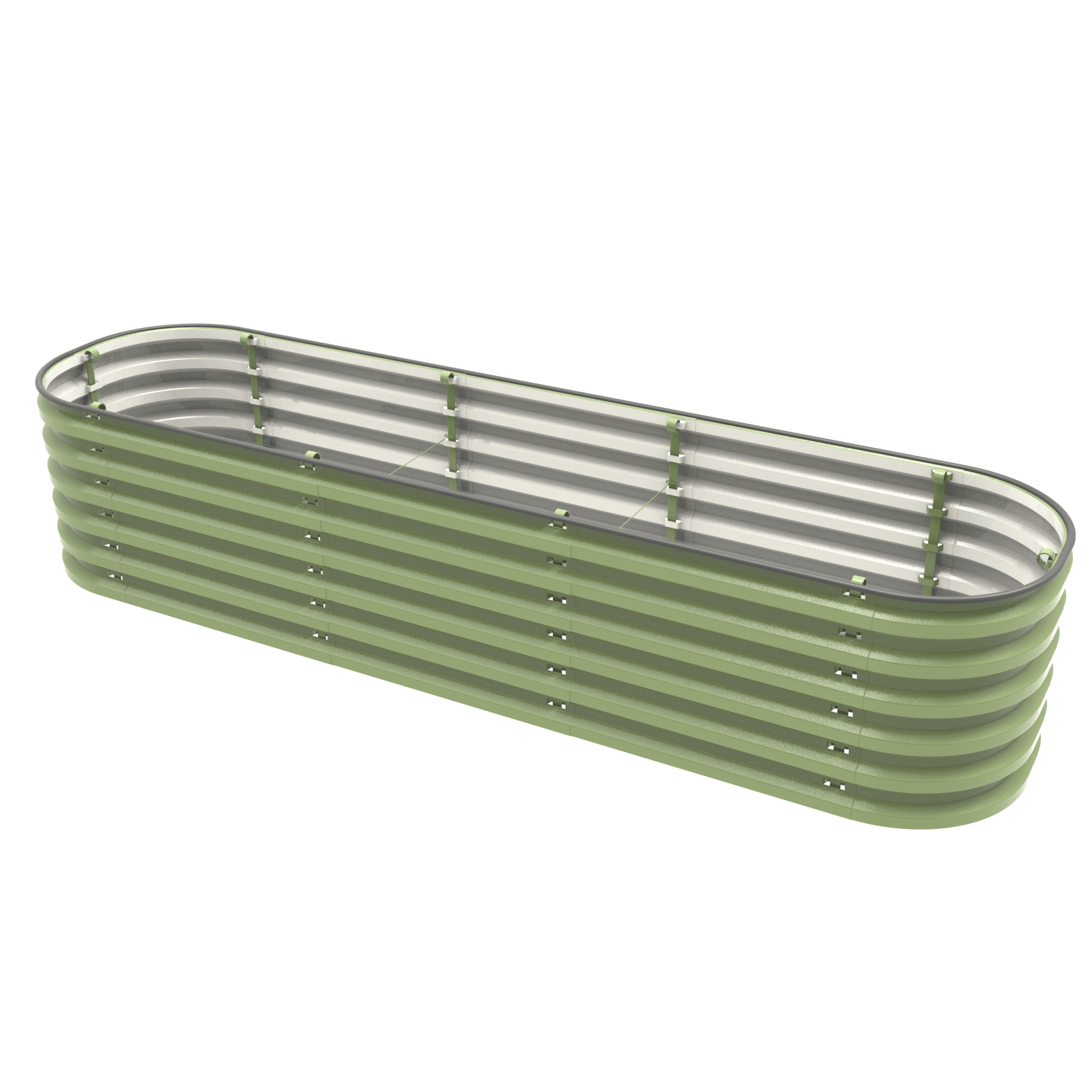 Gro-Rite Modular Metal Raised Garden Bed Kit