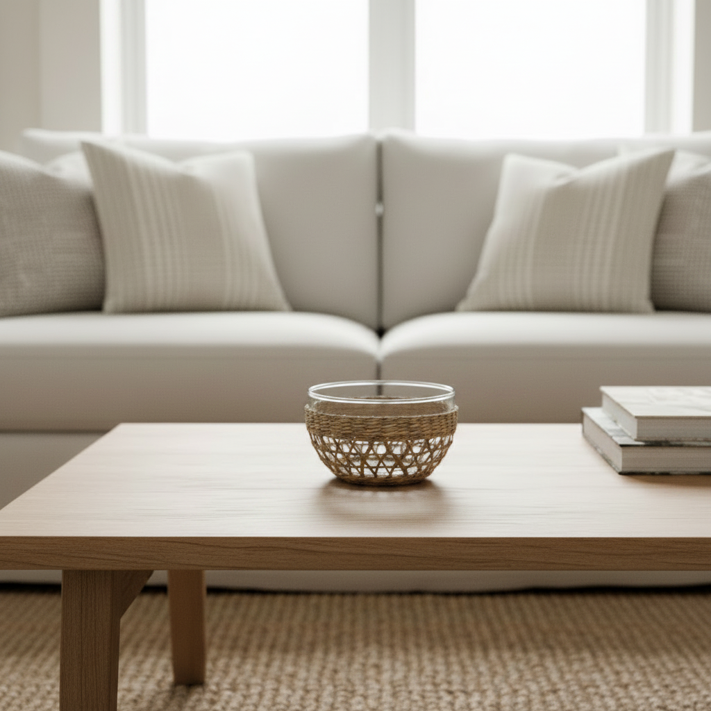 Cage Seagrass Small Bowl