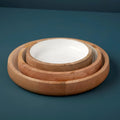 Madras mango wood nesting bowls set of three