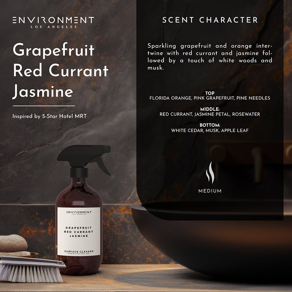Grapefruit | Red Currant | Jasmine Surface Cleaner (Inspired by Marriott Hotel®)