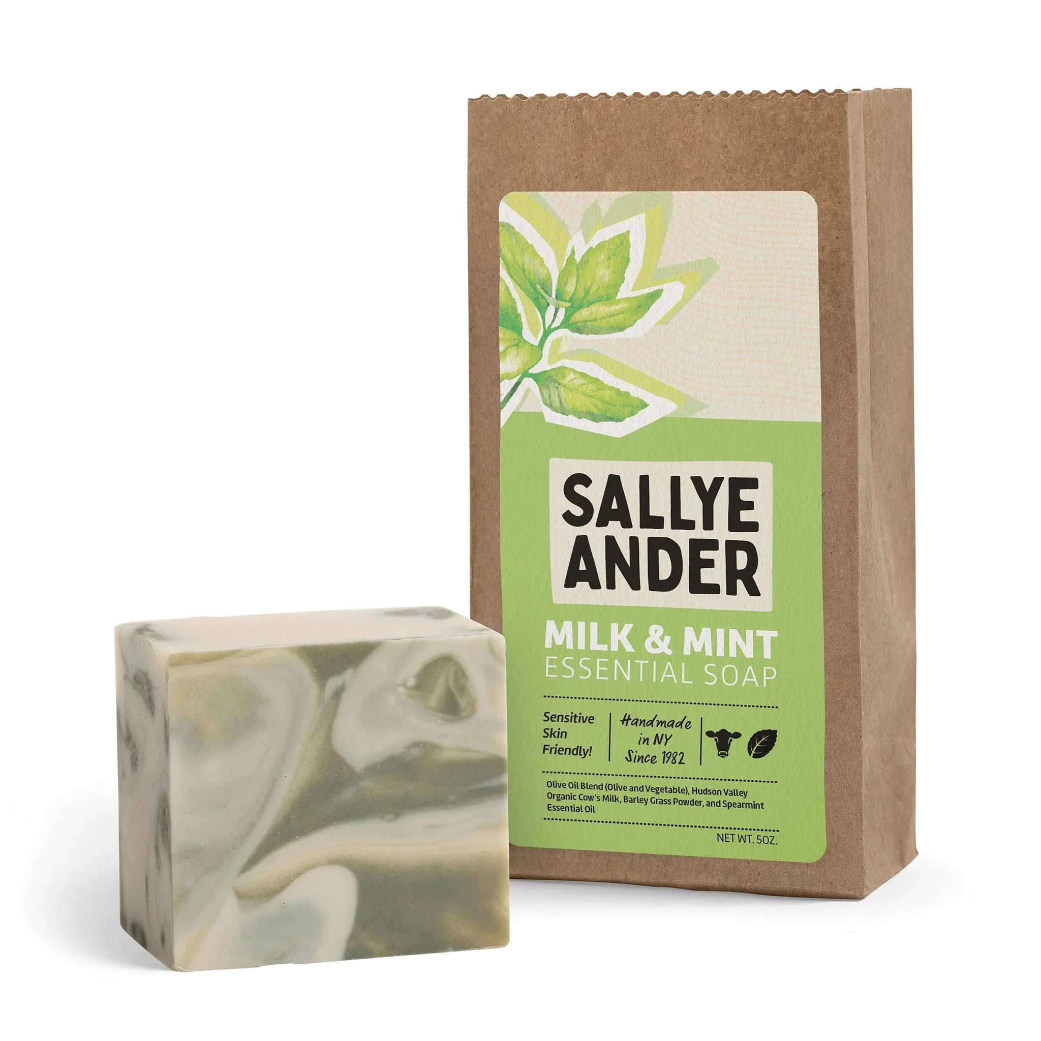 Milk and Mint bar soap