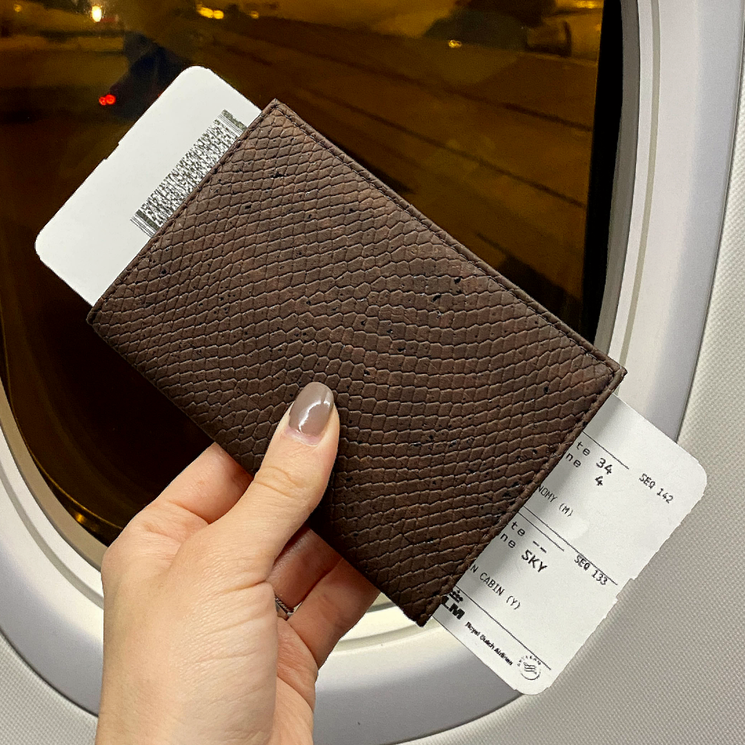 Wanderlust Cork Passport Holder