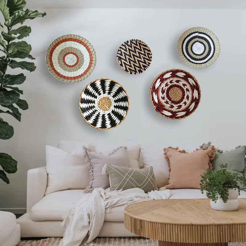 Natural Grass Woven Wall Decor