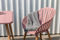 Nassau Peony Pink carver armchairs set