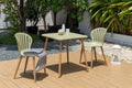 Nassau Sage Green square indoor-outdoor table