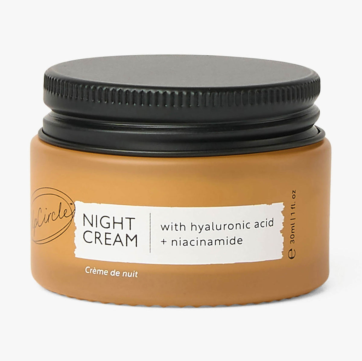 UpCircle Night Cream with Hyaluronic Acid + Niacinamide - Travel Size
