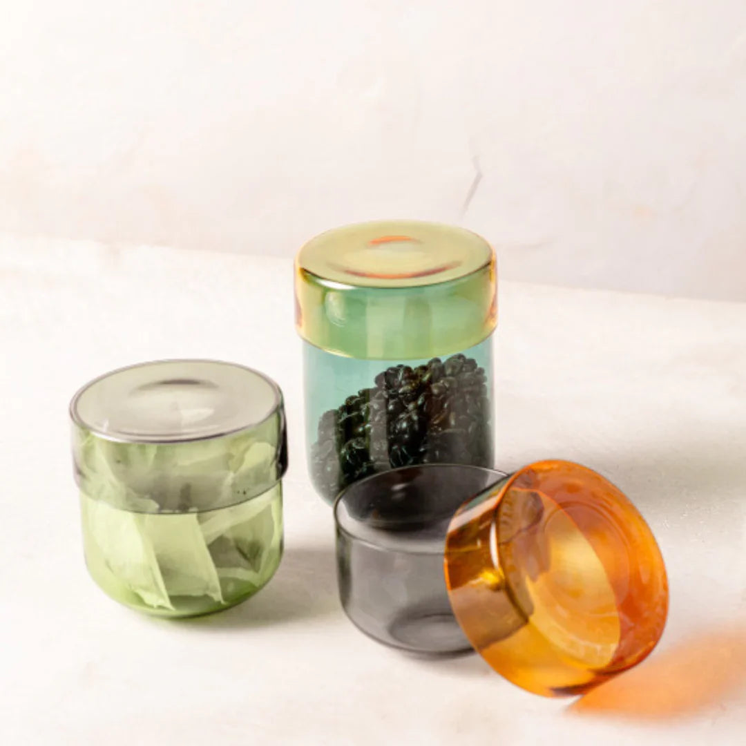 Niko Borosilicate Glass Canisters