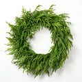 Norfolk pine Christmas wreath