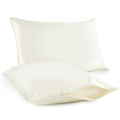 Whisper Organics 500 TC organic cotton pillow protectors