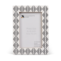 Black White Resin Inlay Diamond Arts Picture Frame 4x6 5x7