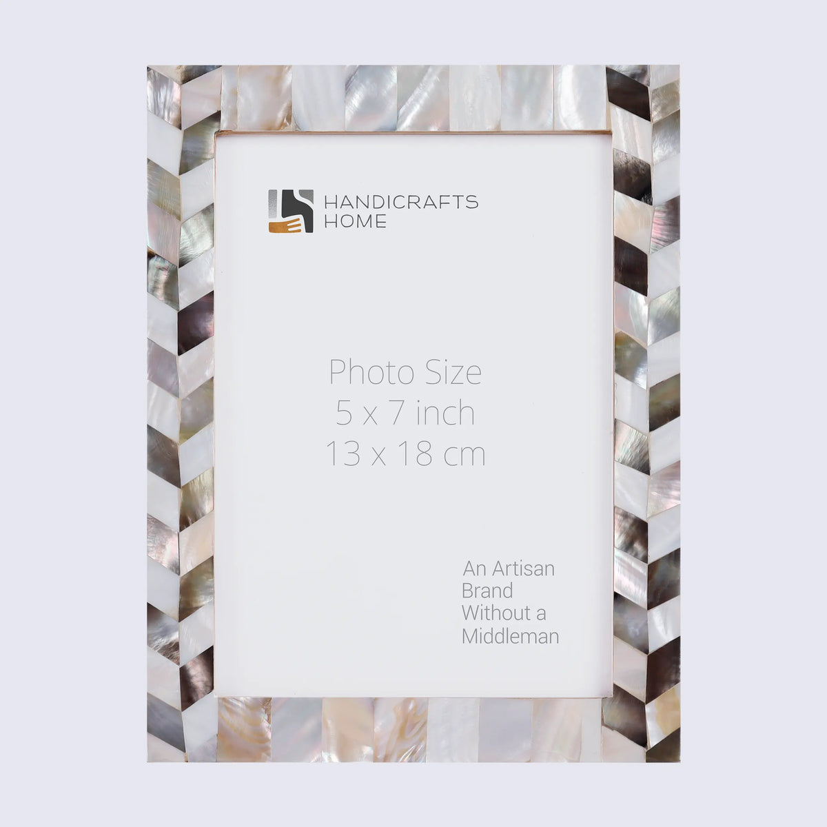 Pearlescent Barley mother of pearl picture frame
