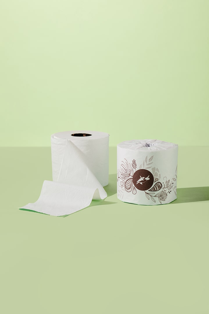 Caretta recycled toilet paper 36-roll pack