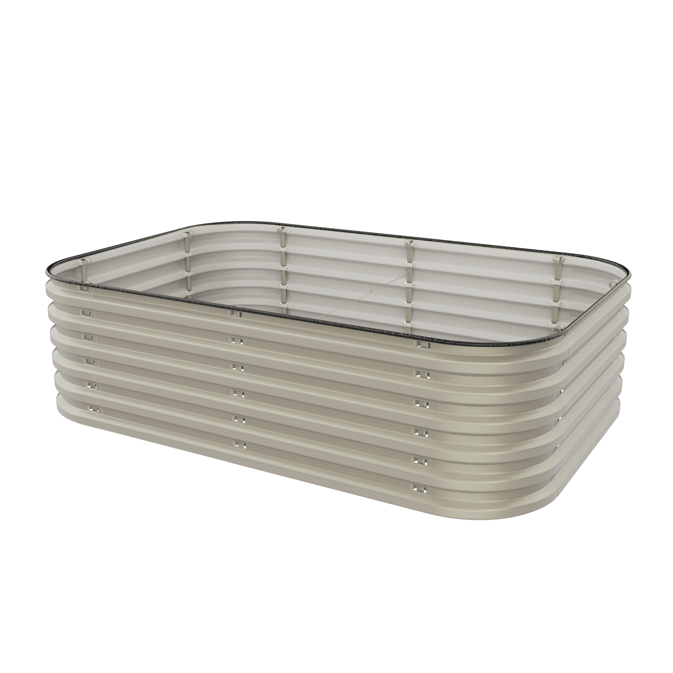 Gro-Rite Modular Metal Raised Garden Bed Kit