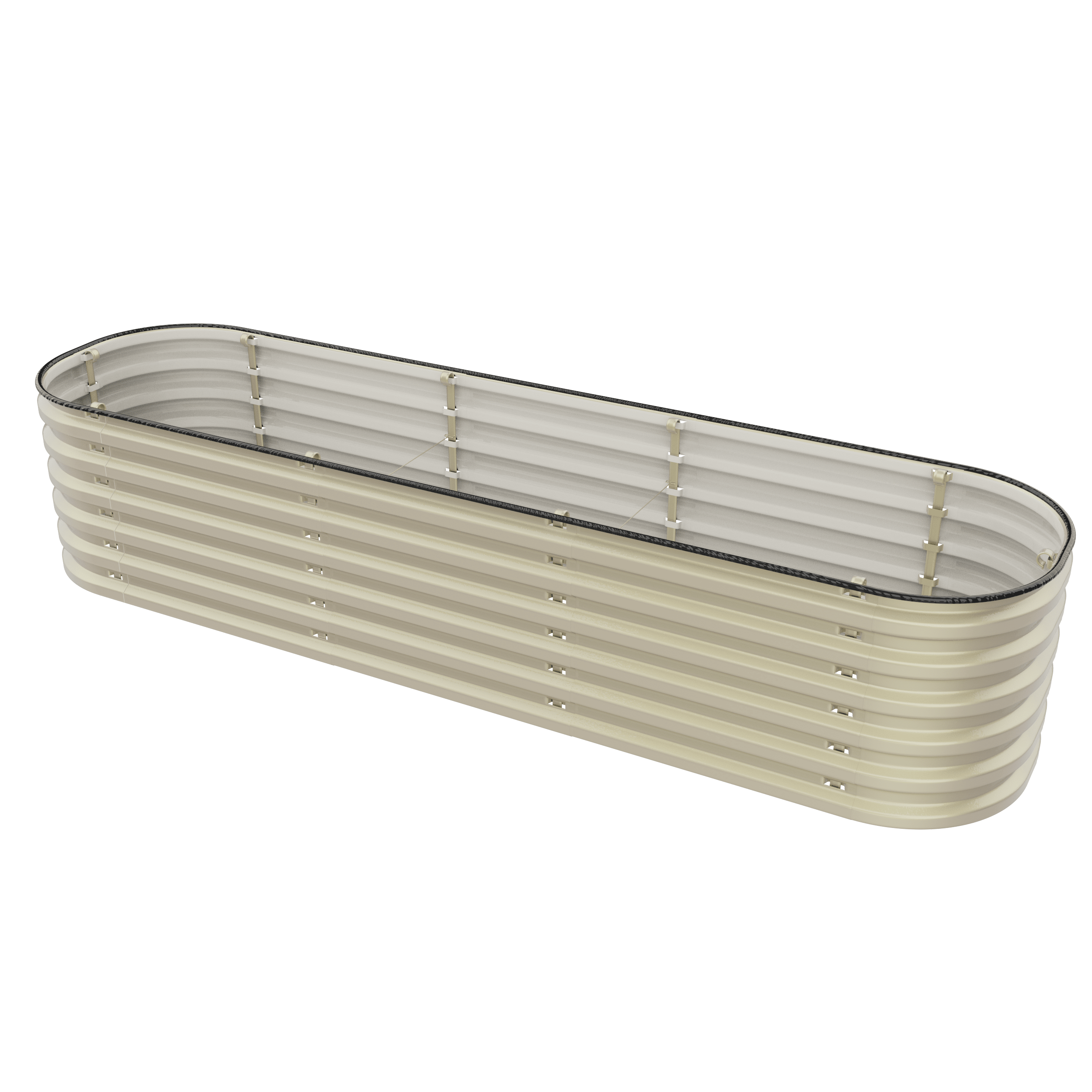 Gro-Rite Modular Metal Raised Garden Bed Kit