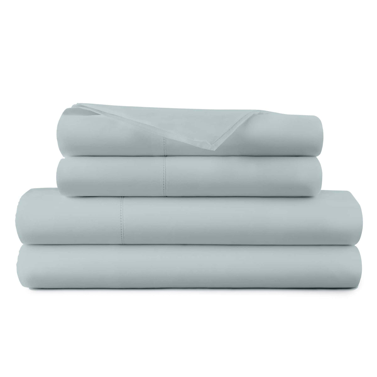 270 TC Organic Cotton Percale Sheet Set — Picot