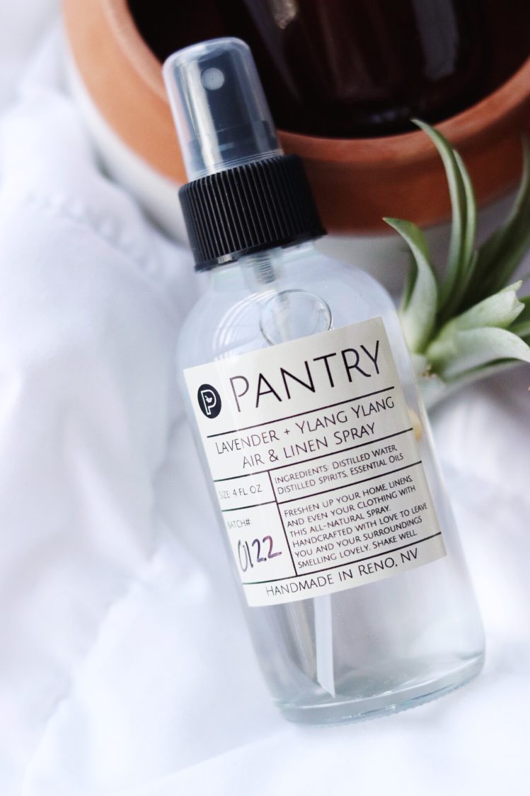 Natural air and linen spray