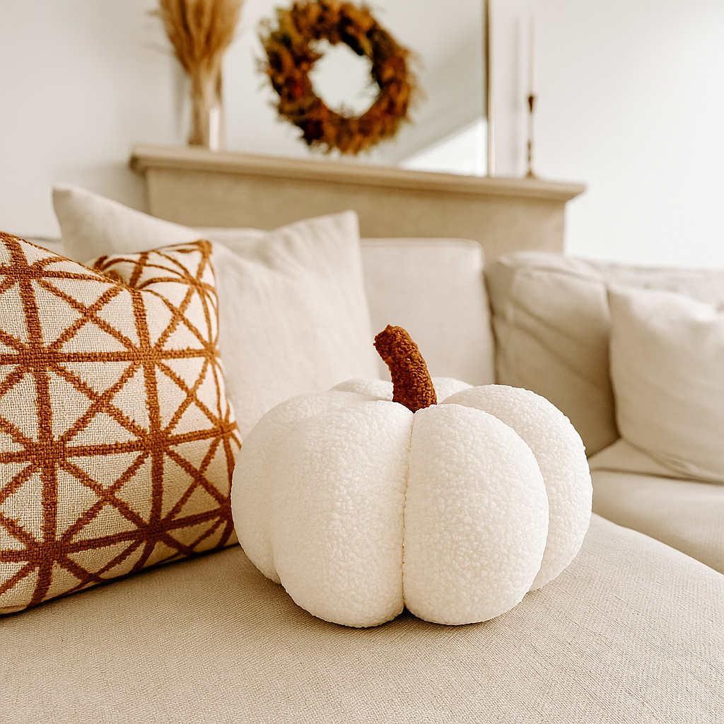 Blair Plush Pumpkin Pillow