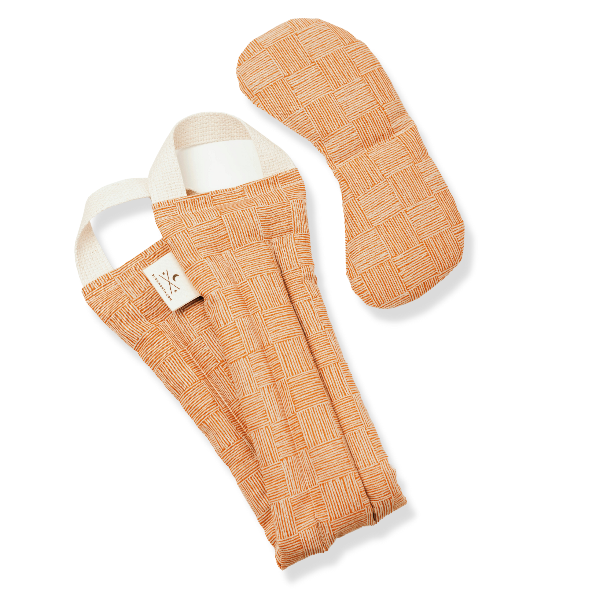 Slow North Copper Fields eye mask and neck wrap bundle