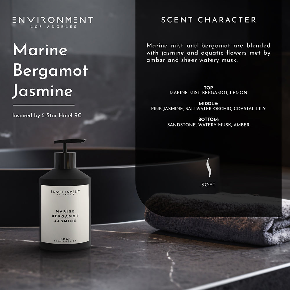 Marine | Bergamot | Jasmine Hand Soap (Inspired by The Ritz Carlton Hotel®)