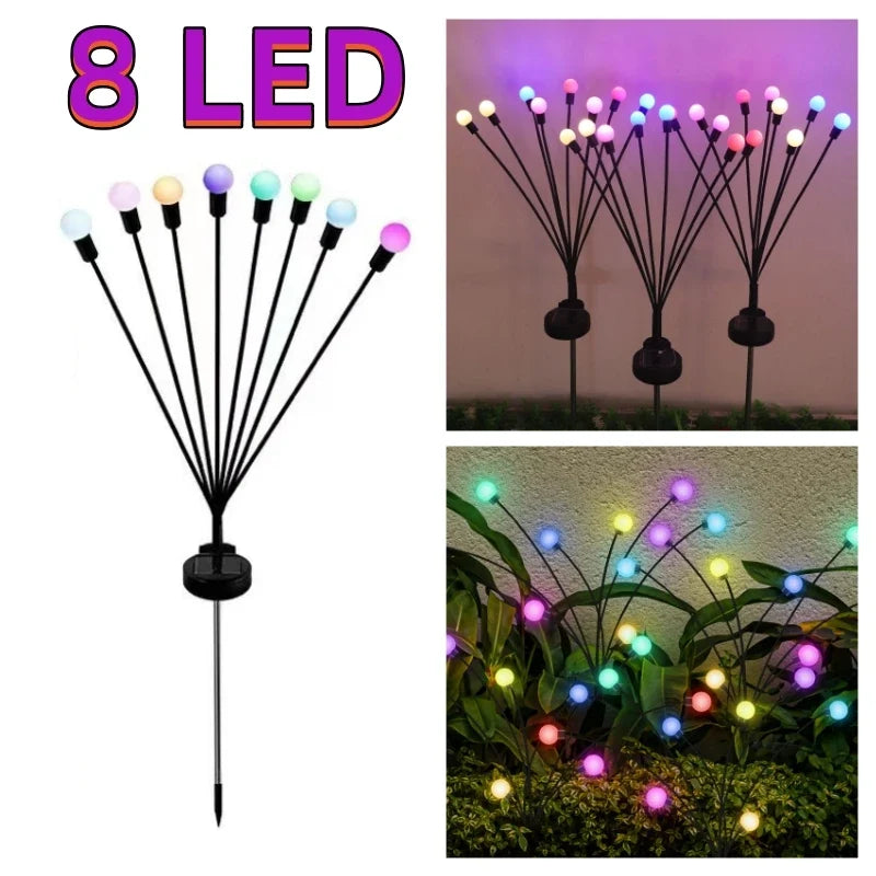 Solar Firefly Garden Lights