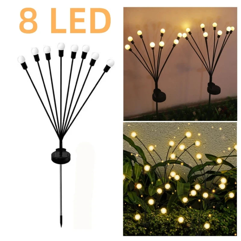 Solar Firefly Garden Lights