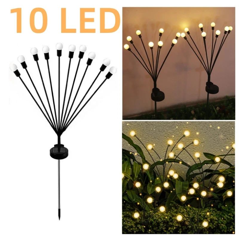 Solar Firefly Garden Lights