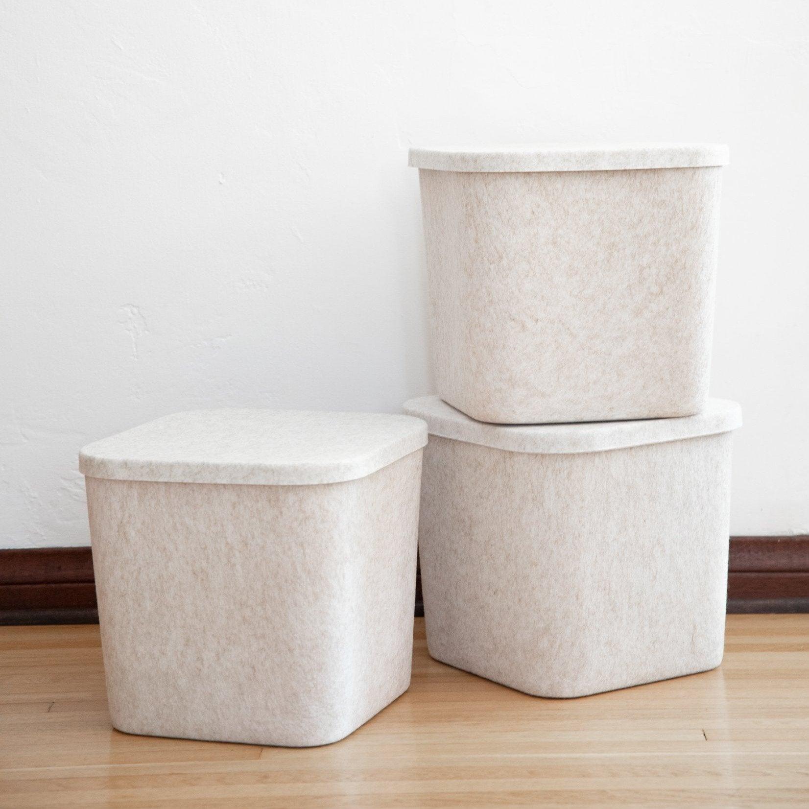 The Sculpted Bin — Original with Lid