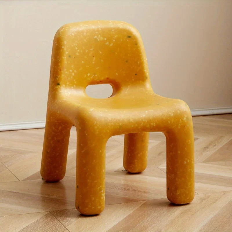Nordic-style plastic chair