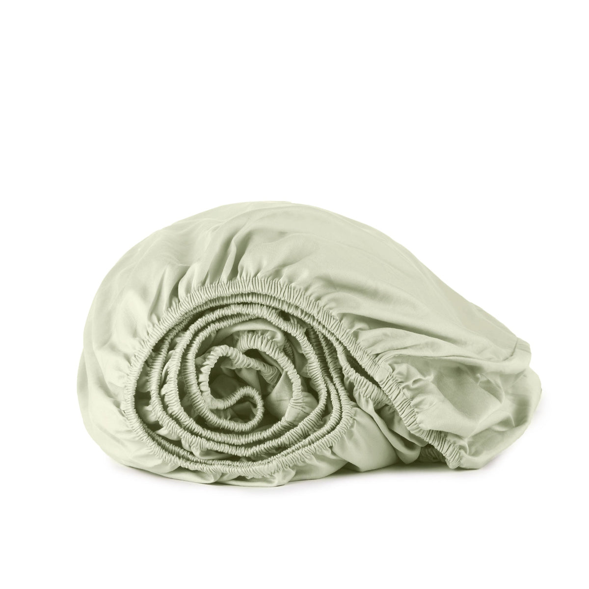 300 TC Organic Cotton Sateen Fitted Sheet