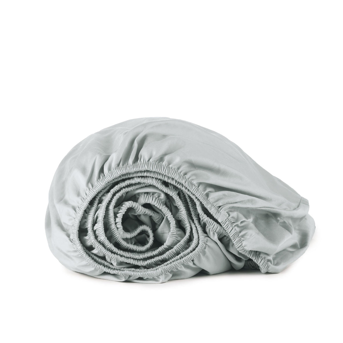 300 TC Organic Cotton Sateen Fitted Sheet