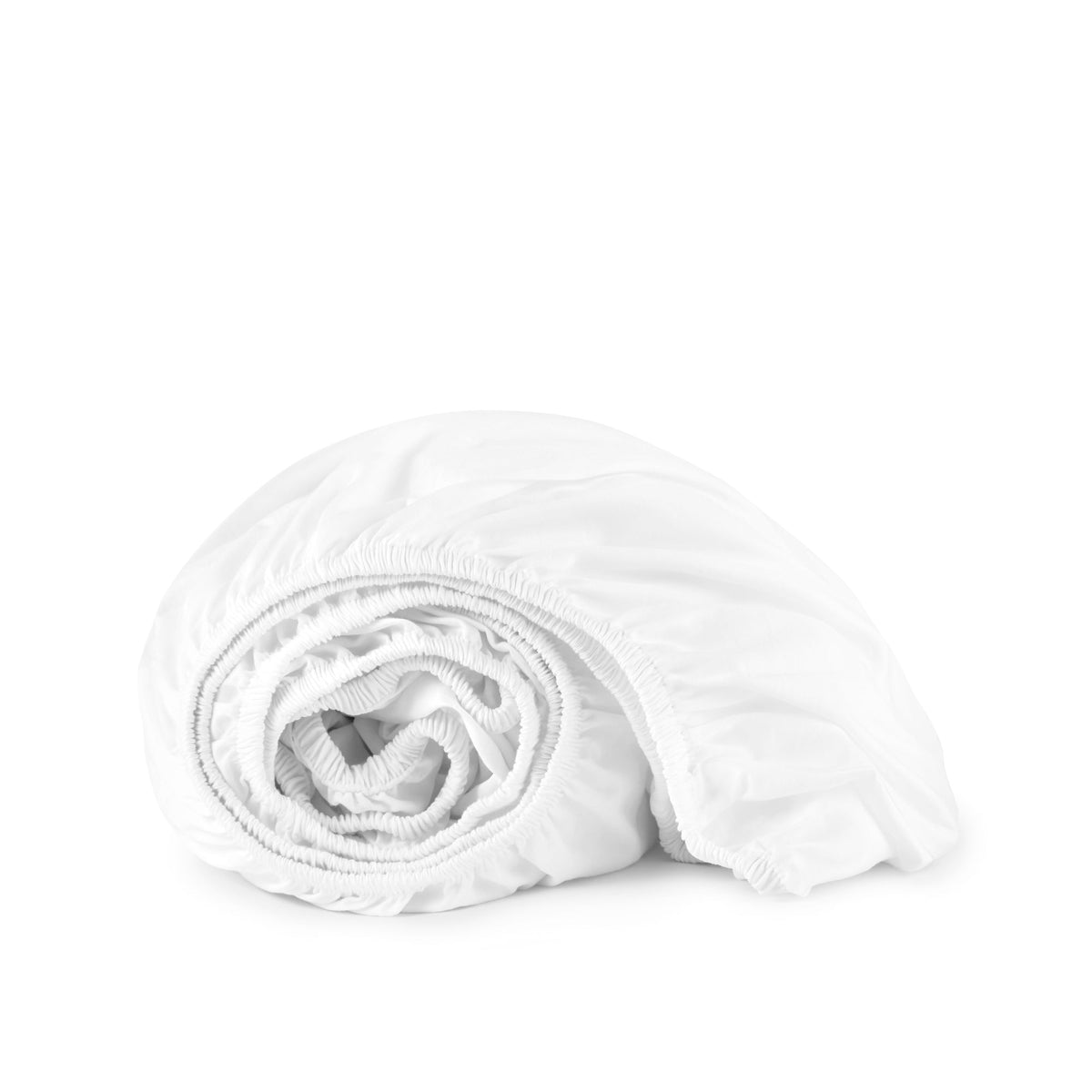 300 TC Organic Cotton Sateen Fitted Sheet