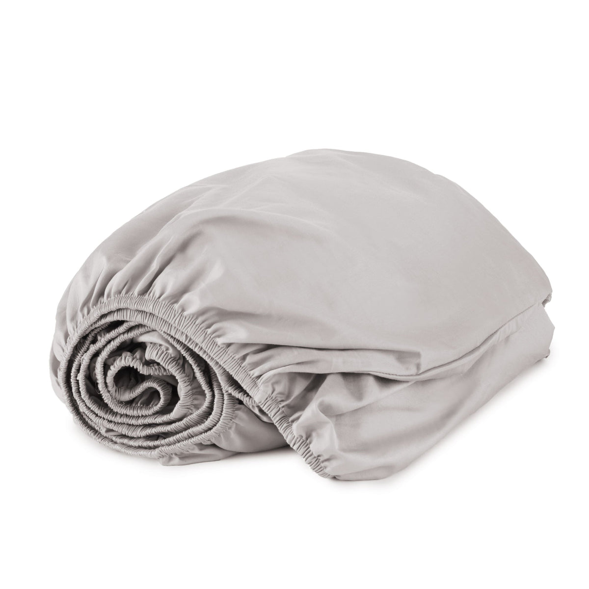 500 TC Organic Cotton Sateen Fitted Sheet