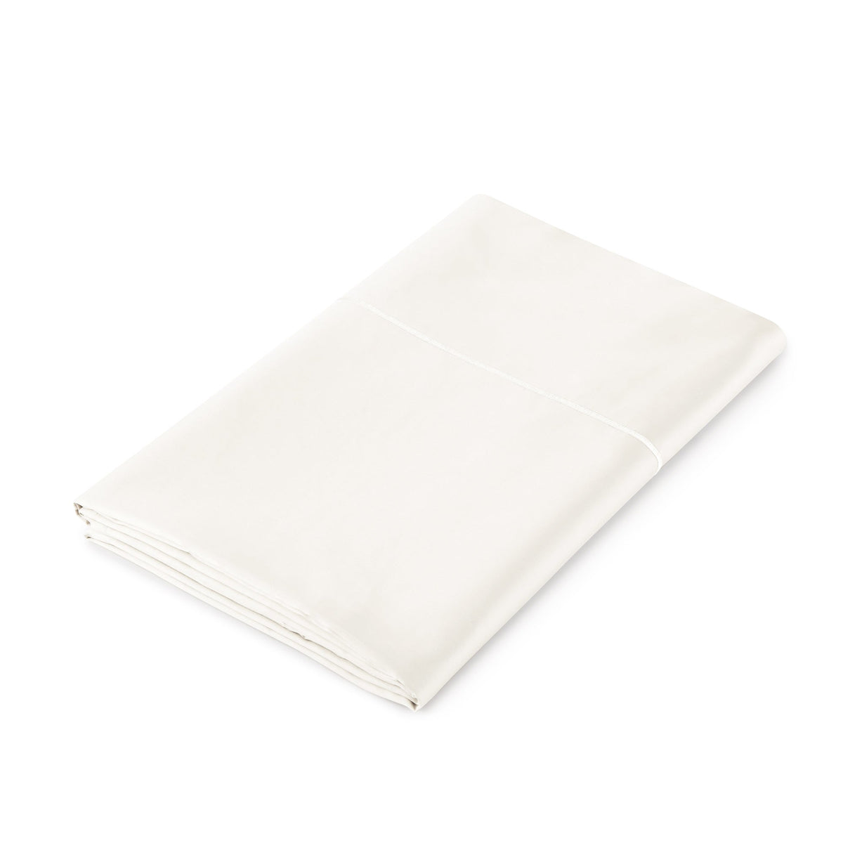 Whisper Organics 500 TC organic cotton sateen flat sheet