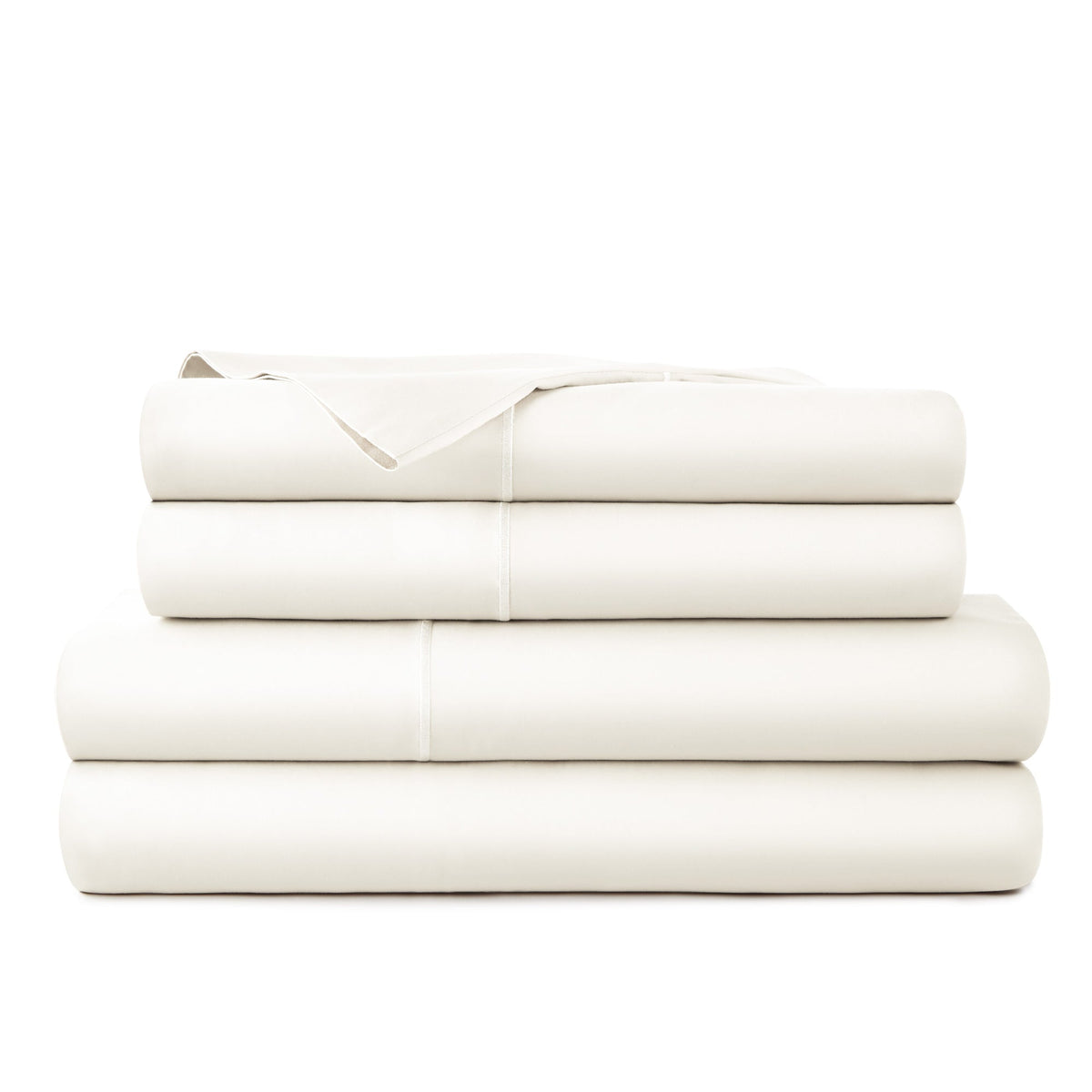 Whisper Organics 300 TC organic cotton sateen sheet set