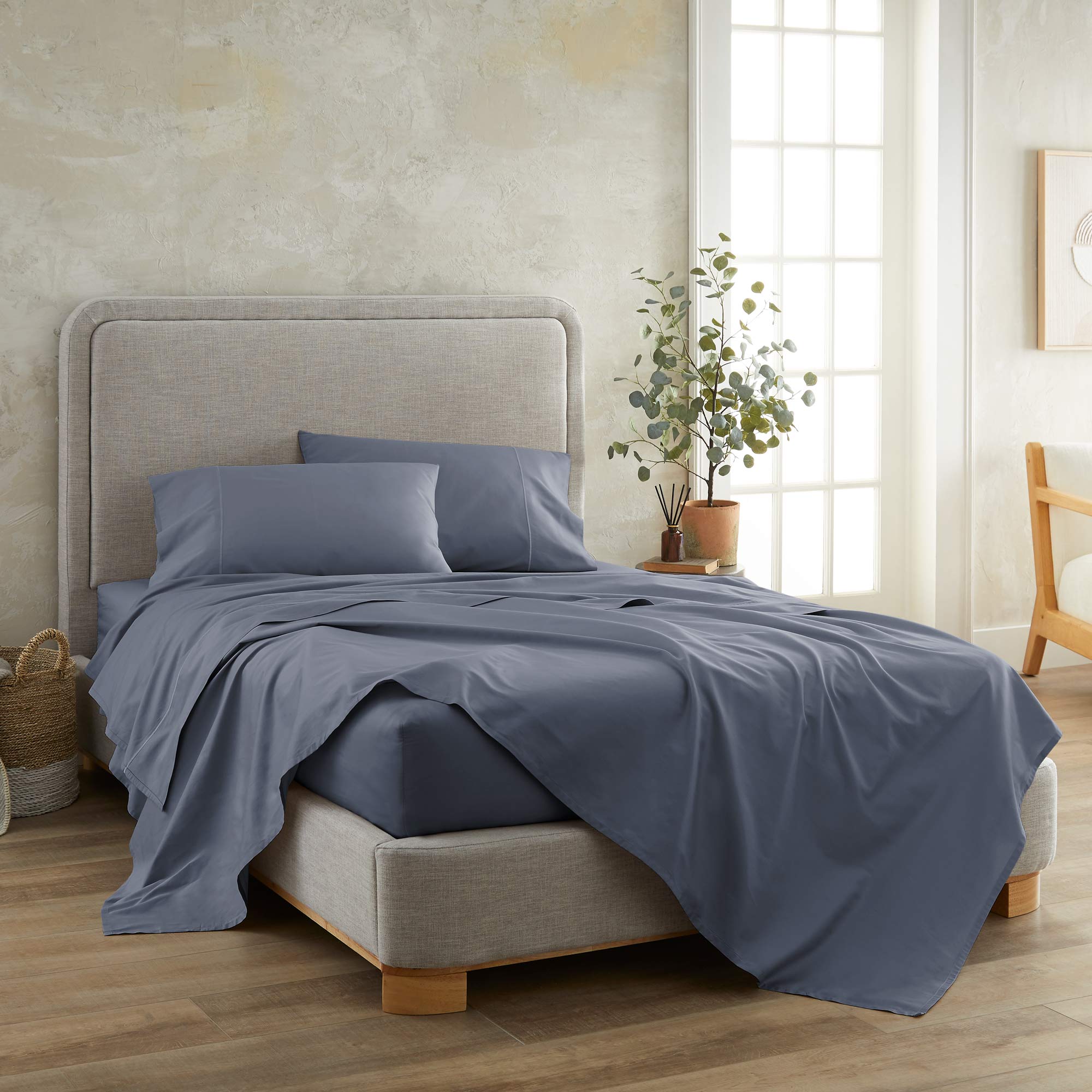 300 TC Sateen Fitted Sheet
