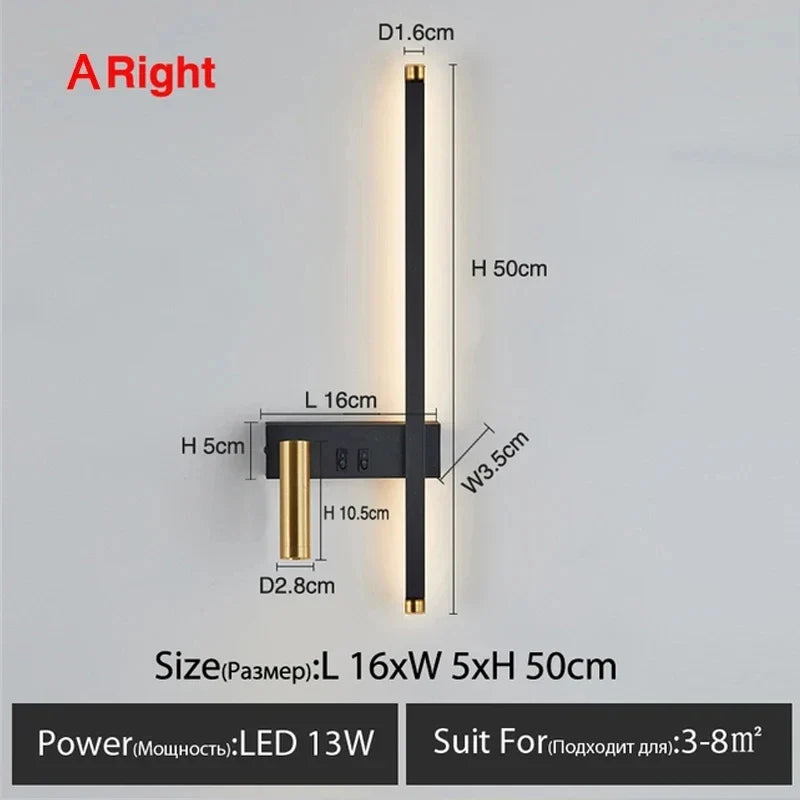 Nordic Modern LED Wall Sconce