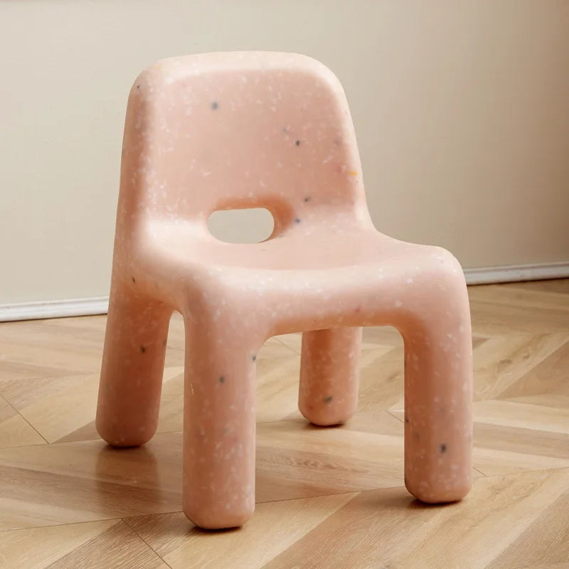 Nordic-style plastic chair