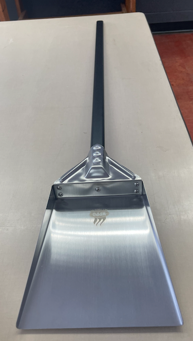 WPPO Ash Shovel with Black Alumina Handle,