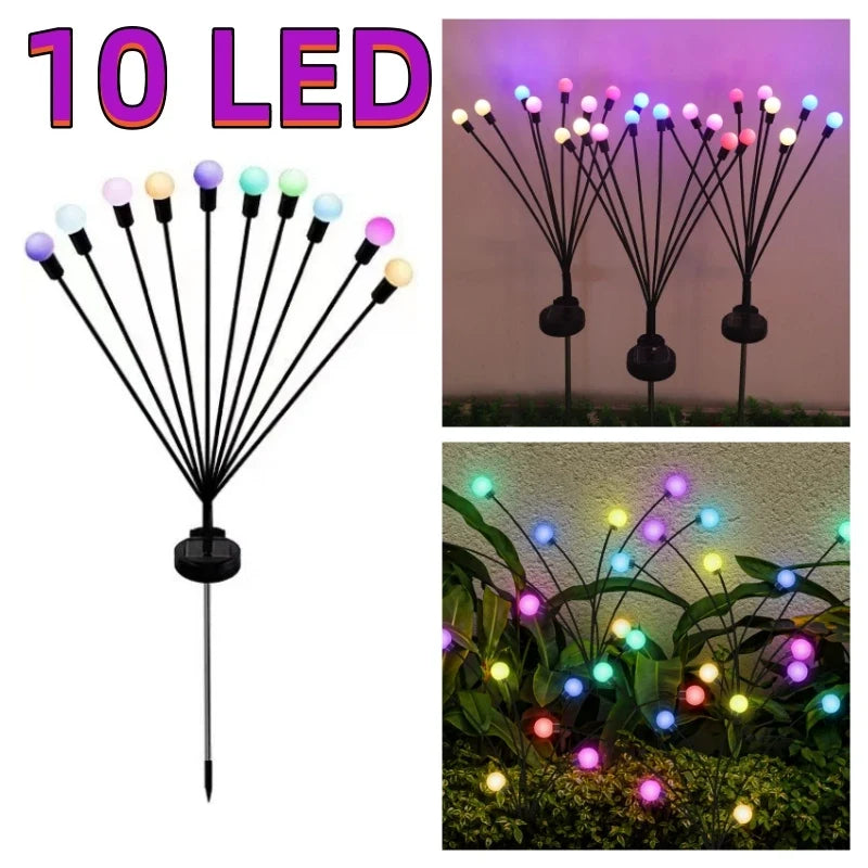 Solar Firefly Garden Lights