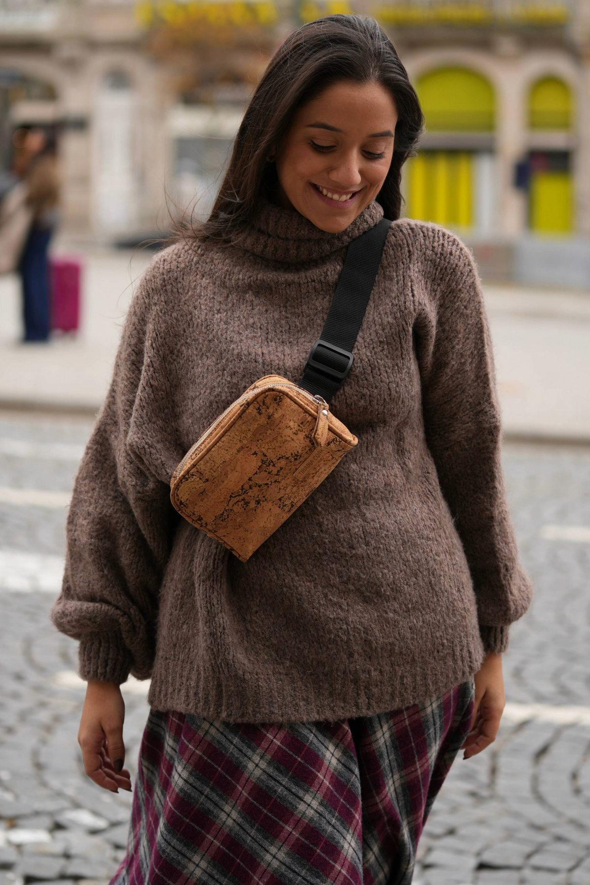 Omni Cork Belt Crossbody Bag