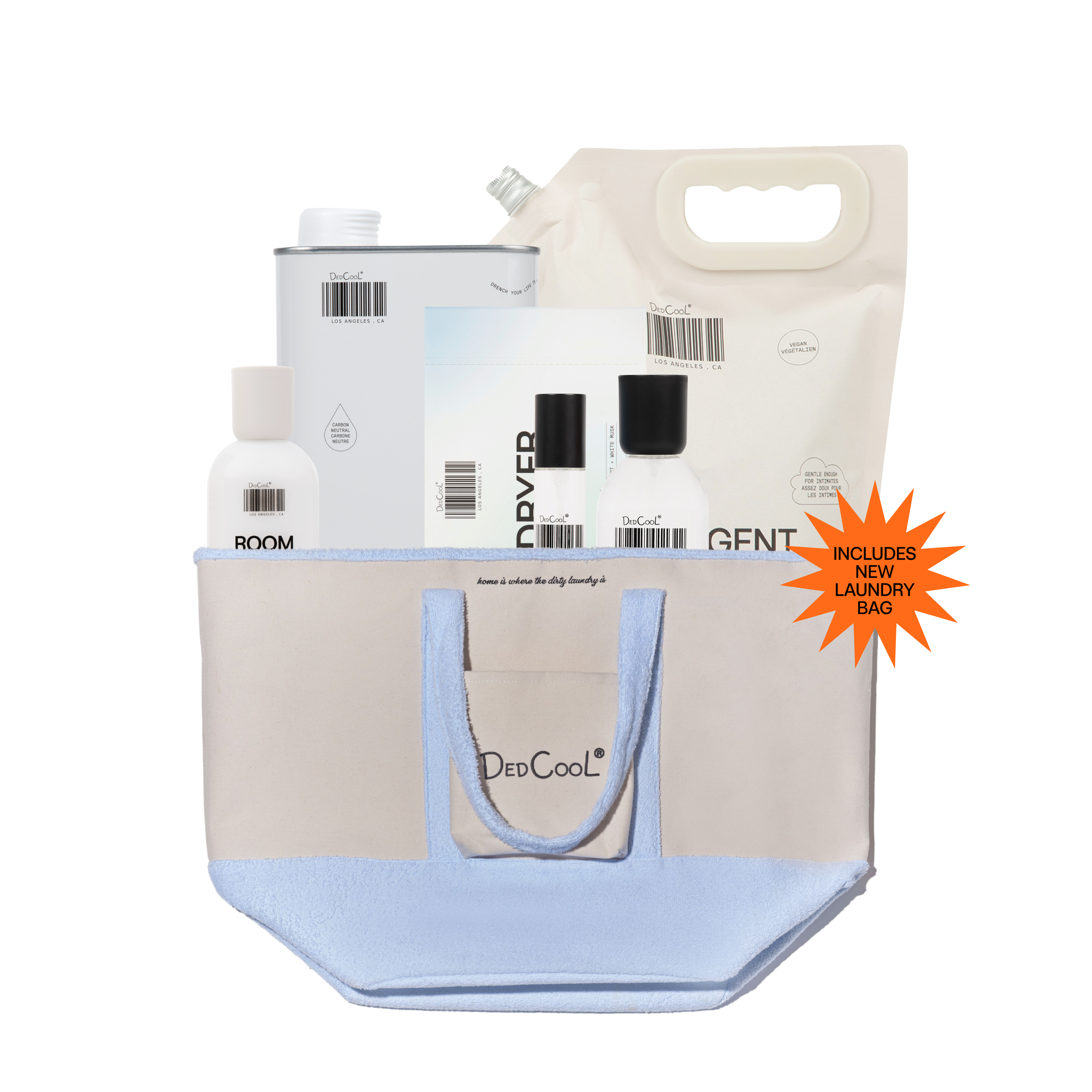 DedCool The Signature Set fragrance, laundry and home bundle