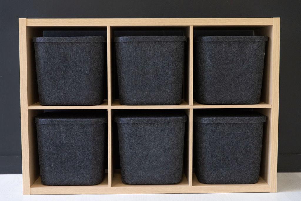 The Sculpted Bin — Original with Lid