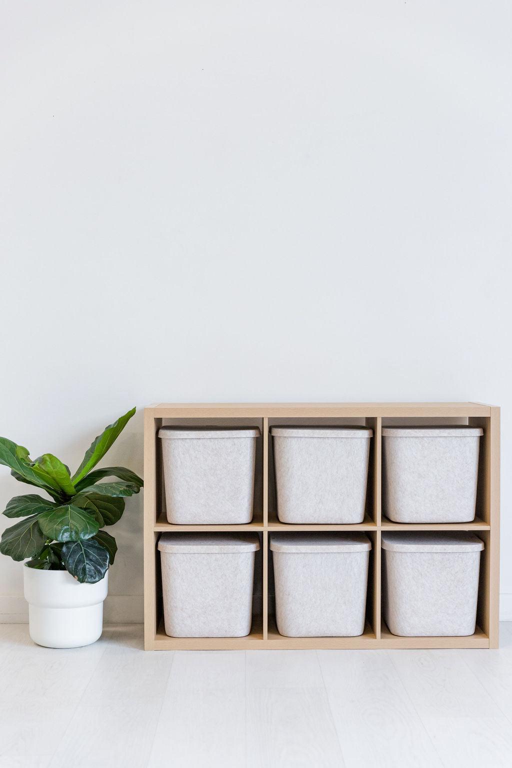 The Sculpted Bin — Original | Set of 3